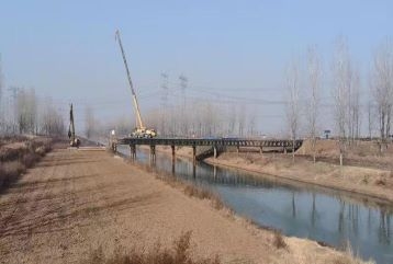 河南省公路工程局驻马店栈桥租赁安装